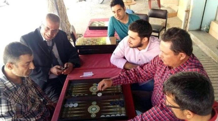 Salihli&rsquo;de Tavla Turnuvası