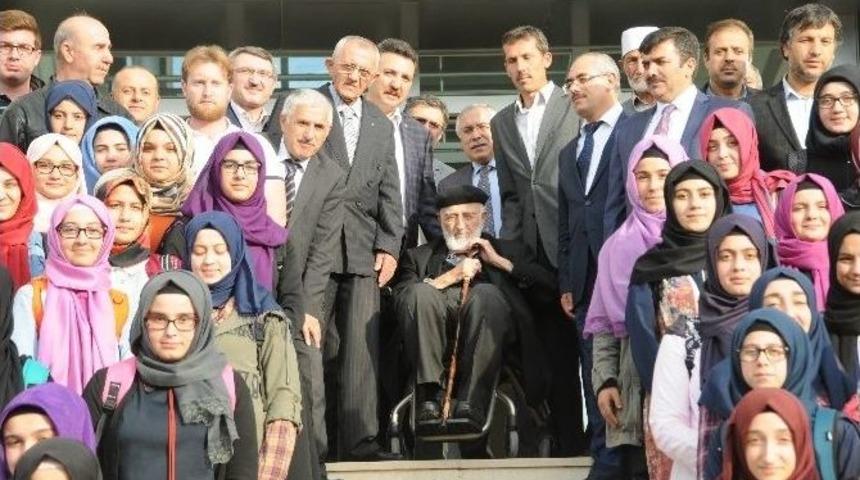 Kayyum Atanan Okula İsmi Verilen Muhammed Emin Sara&ccedil;, &Ouml;ğrencilerle Bir Araya Geldi
