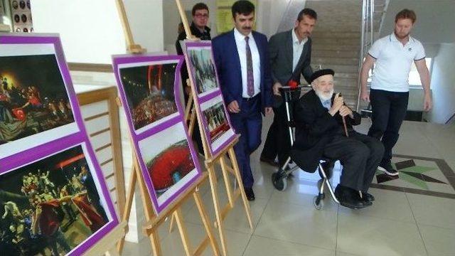 Kayyum Atanan Okula İsmi Verilen Muhammed Emin Saraç, Öğrencilerle Bir Araya Geldi