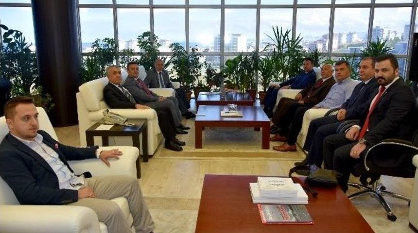 Mmo&rsquo;dan Bilgi&ccedil;&rsquo;e Tebrik Ziyareti