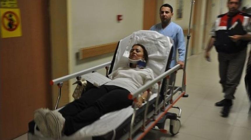 Otomobil Tarlaya U&ccedil;tu