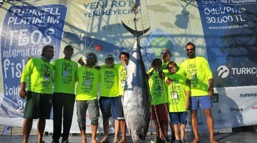 Teos Balıkçılık Turnuvası Tamamlandı