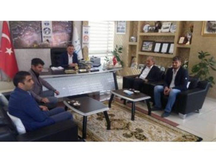 Osmaneli Belediye Başkanı Şahin’den, Vezirhan Belde Belediye Başkanı Duymuş’a Ziyaret