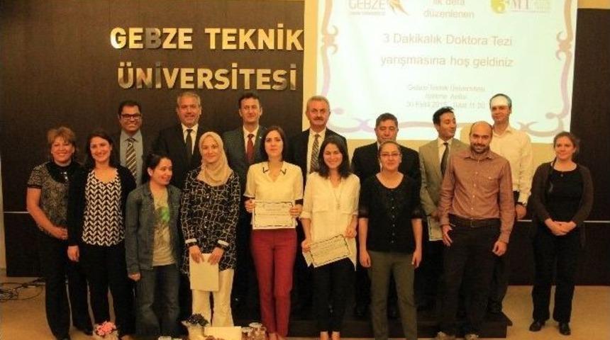 Gt&uuml;&rsquo;de Doktora &Ouml;ğrencileri Yarışacak