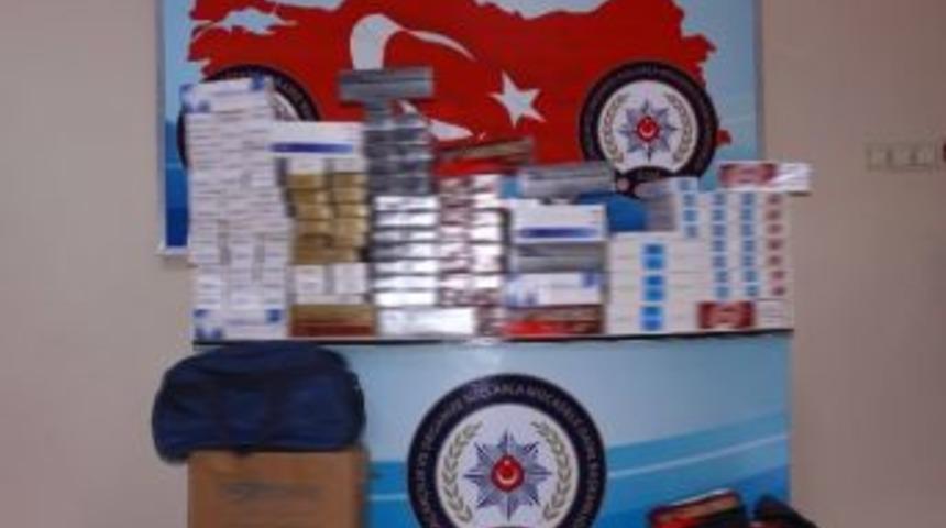 Erzincan&rsquo;da 2 Bin 450 Paket Ka&ccedil;ak Sigara Ele Ge&ccedil;irildi