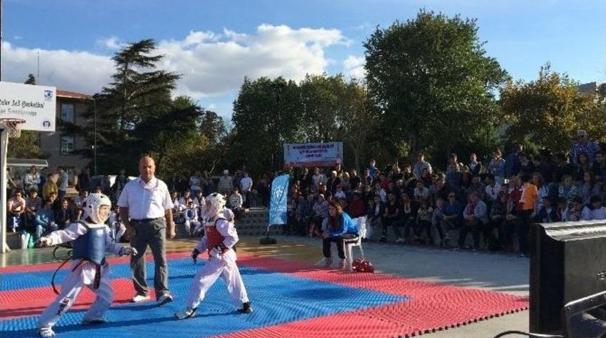 Demokrasi Şehitleri Adına Taekwondo Turnuvası D&uuml;zenlendi