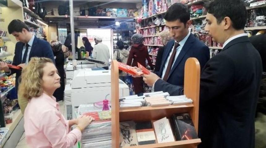 Bilecik&rsquo;teki Kırtasiyeler Denetlendi