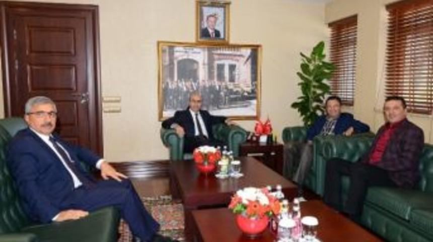 Başkan Tiryaki&rsquo;den, Vali Demirtaş&rsquo;a Ziyaret