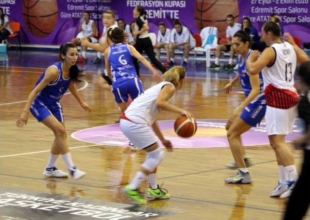 Tkbl Federasyon Kupası Heyecanı Edremit&rsquo;te Başladı