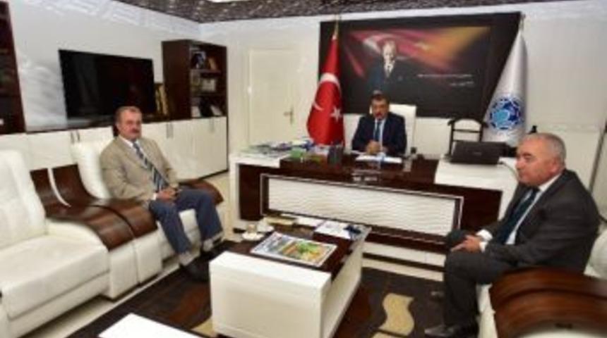 Dsi 92. Şube M&uuml;d&uuml;r&uuml; T&uuml;fekci Başkan G&uuml;rkan&rsquo;ı Ziyaret Etti