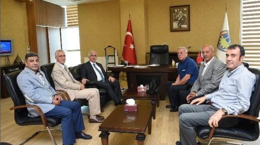 Vali Tuna Şutso Kayyum Heyetini Ziyaret Etti