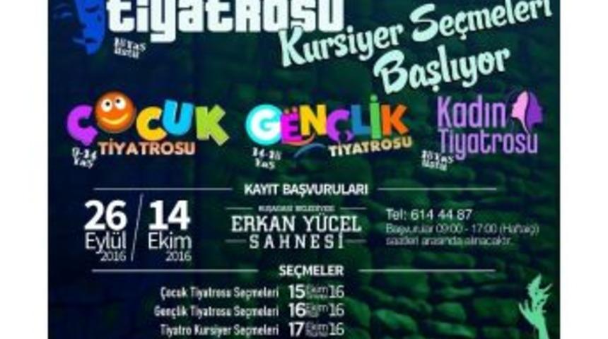 Kuşadası&rsquo;nda Tiyatro Kursu Kayıtları Başladı