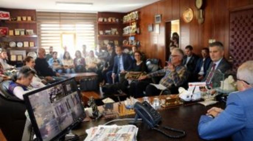 Halk Sağlığı Gezici Eğitim Semineri Heyetinin Marmaraereğlisi Ziyareti