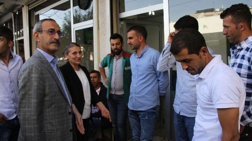 Belediye Başkanlarından Esnaf Ve Vatandaşlara Ziyaret