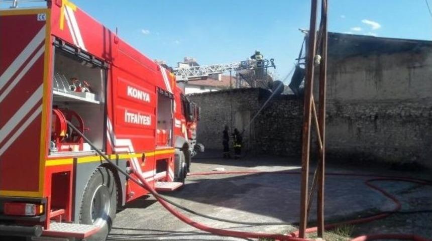 Beyşehir&rsquo;de Yangın