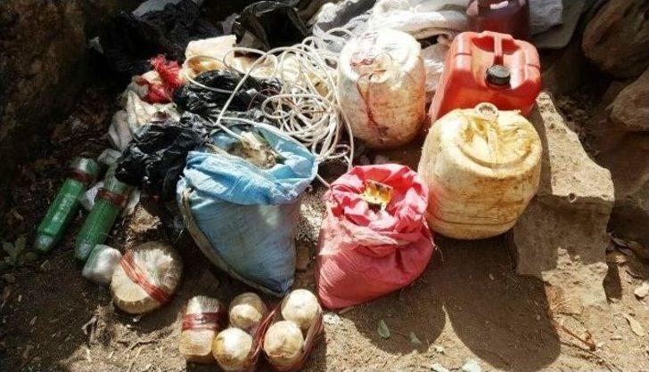 Şemdinli Derecik Güney Dağları Bölgesinde Çok Sayıda Mühimmat Ele Geçirildi G1