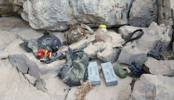 Şemdinli Derecik Güney Dağları Bölgesinde Çok Sayıda Mühimmat Ele Geçirildi G3