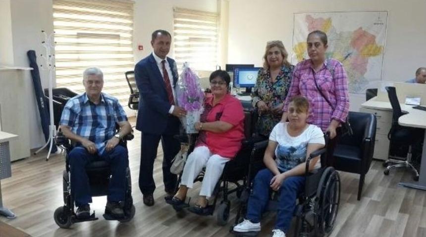Engelliler Derneği&rsquo;nden B&uuml;y&uuml;kşehire Ziyaret