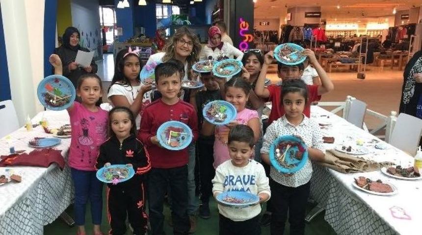 Gaziantepli Miniklerden Sevimli Kuş Yuvaları