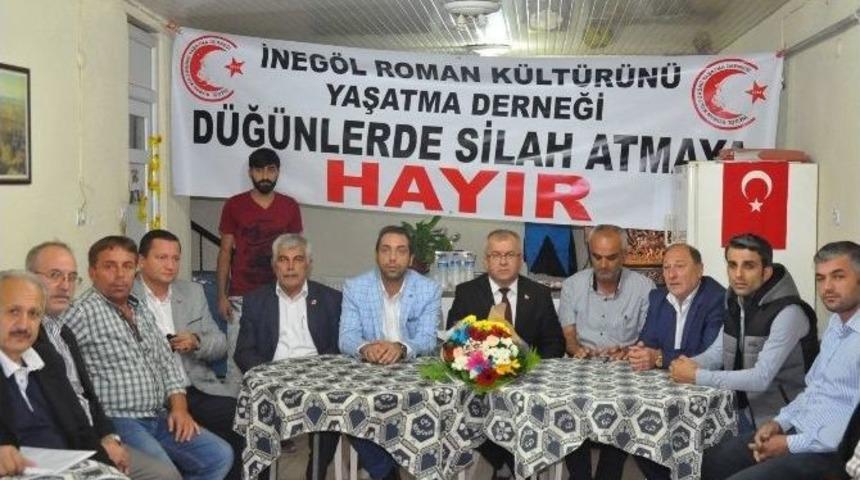 İneg&ouml;l&rsquo;deki Stk&rsquo;lardan D&uuml;ğ&uuml;n Magandalarına Ortak Tepki