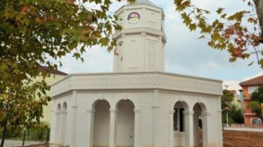 K&ouml;rfez&rsquo;de İlk Saat Kulesi Tamamlandı