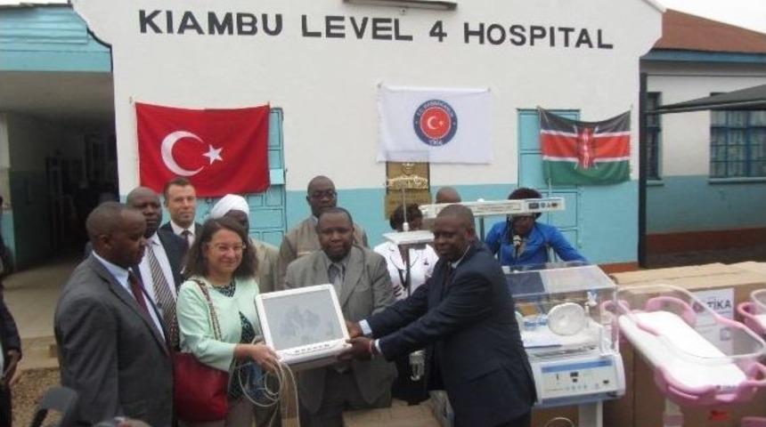 Kenya&rsquo;da Kiambu Eyaleti B&ouml;lge Devlet Hastanesine Tıbbi Ekipman Desteği