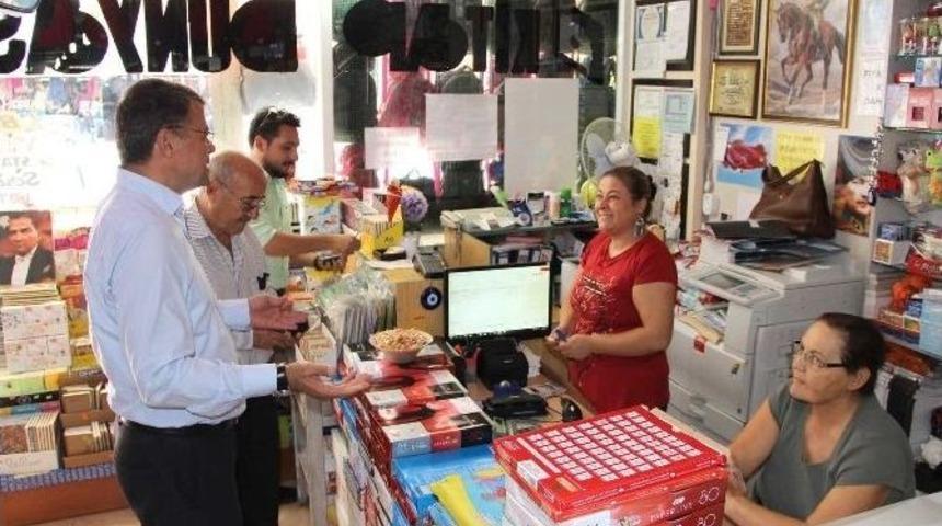 Başkan Turgut Esnafın Sorunlarını Dinledi