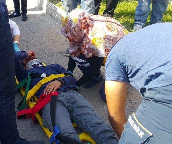 Aksaray’da Otomobiller Çarpıştı: 2 Yaralı G4