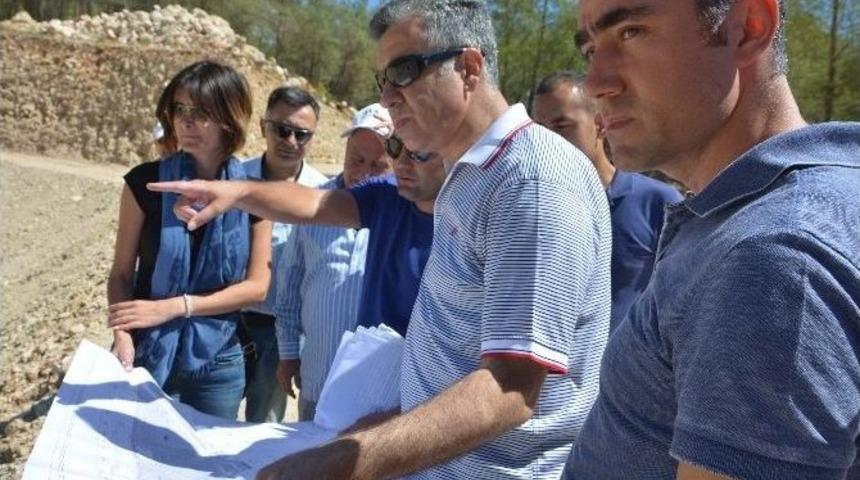 Finike Kapı&ccedil;ay Barajı&rsquo;nın Y&uuml;zde 80&rsquo;i Tamamlandı