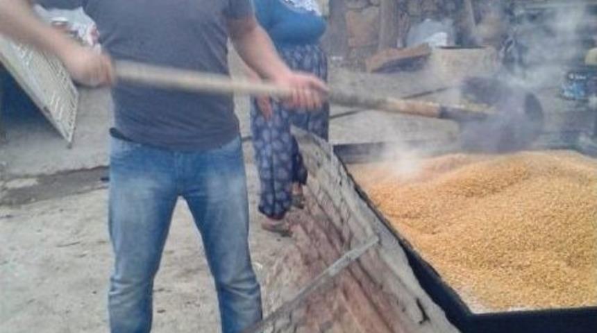 Batman&rsquo;da Bulgur Kaynatma D&ouml;nemi Başladı