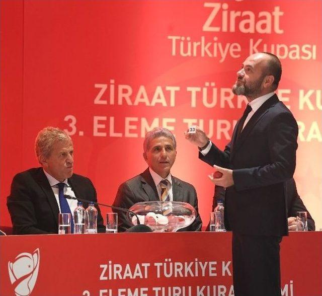 Ziraat Türkiye Kupası’nda 3. Eleme Turu Kuraları Çekildi