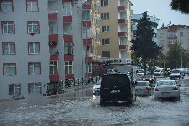 Sinop’ta Sağanak Yağış