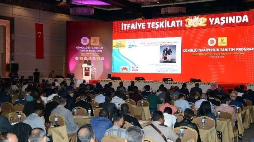 Konya&rsquo;da G&ouml;n&uuml;ll&uuml; İtfaiyecilik Tanıtım Programı Yapıldı