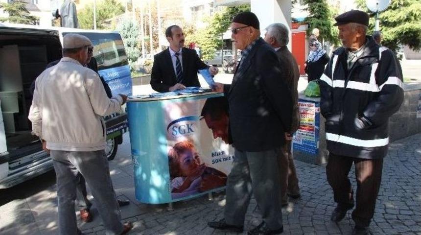 Aksaray&rsquo;da Sgk&rsquo;dan Yapılandırma Standı