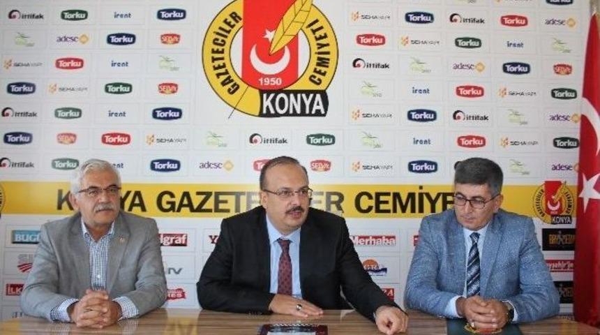 Vali Canbolat, Gazeteciler Cemiyeti&rsquo;ni Ziyaret Etti