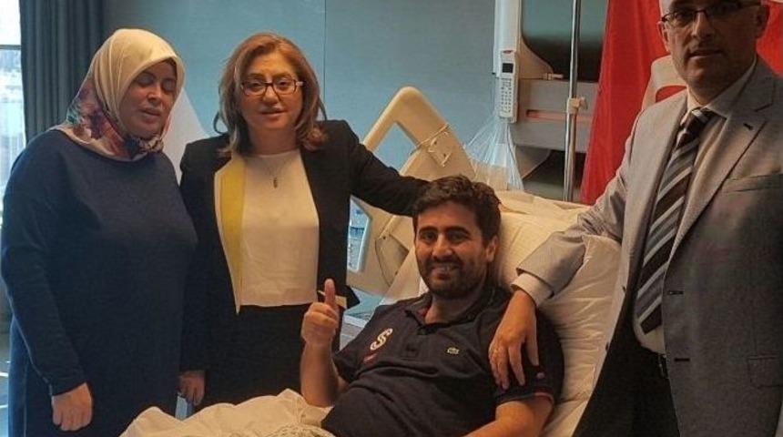 Şahin&rsquo;den 15 Temmuz Gazisine Ziyaret