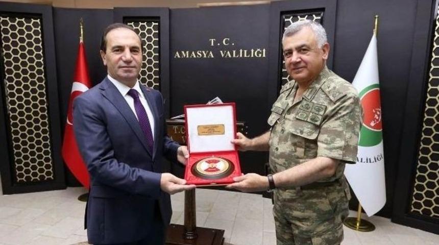 Korgeneral Bekiroğlu&rsquo;ndan Vali Işık&rsquo;a Ziyaret
