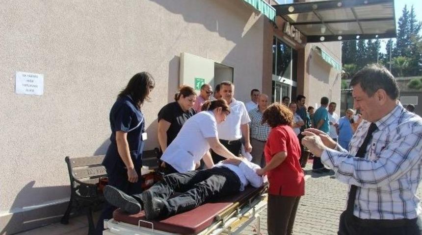 Ağız Ve Diş Sağlığı Personeline İtfaiye Eğitimi Verildi