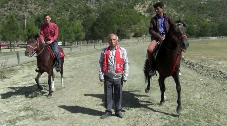 Şehit Mustafa Ayna Anısına At Yarışları D&uuml;zenleniyor
