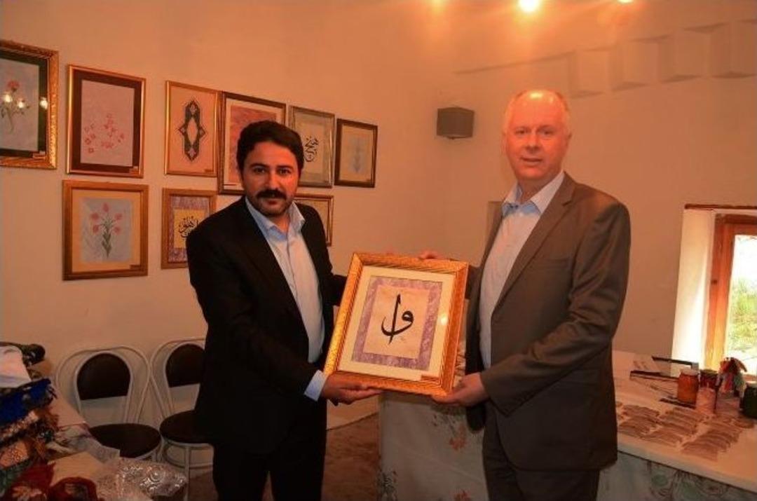 Eti Maden Genel M&uuml;d&uuml;r&uuml; Bostancı&rsquo;dan Başkan Kalın&rsquo;a Ziyaret