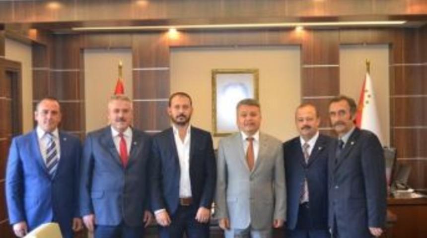 Bbp Eskişehir İl Başkanı Uzunoğlu&rsquo;ndan Emniyet M&uuml;d&uuml;r&uuml; Şahin&rsquo;e Ziyaret
