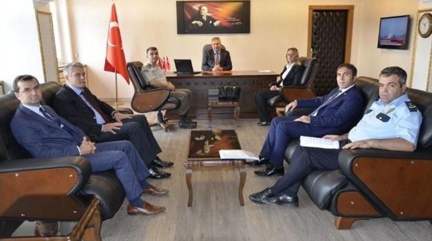 Fatsa&rsquo;da Spor M&uuml;sabakaları G&uuml;venlik Toplantısı