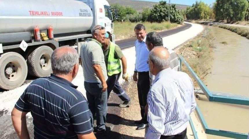 Başkan Turgut, Atayurt Ve Kabasakallı&rsquo;da &Ccedil;alışmaları İnceledi