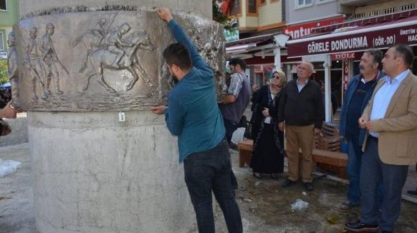 G&ouml;rele&rsquo;ye Yeni Atat&uuml;rk Anıtı