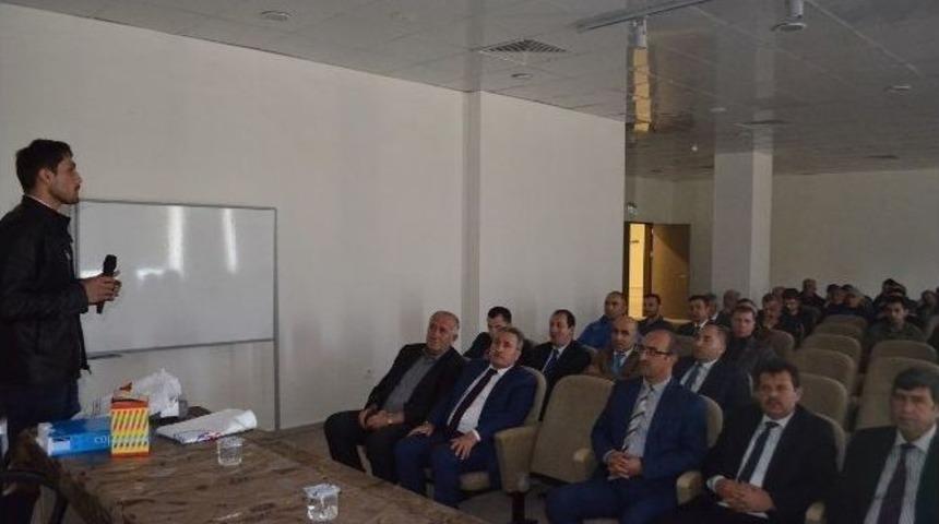 Erzurum Ghsim Personeline İş Sağlığı G&uuml;venliği Eğitimi Verildi