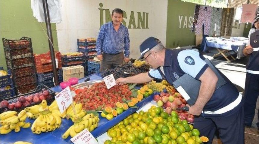 Pazar Yerlerine &lsquo;yıldırım&rsquo; Denetim