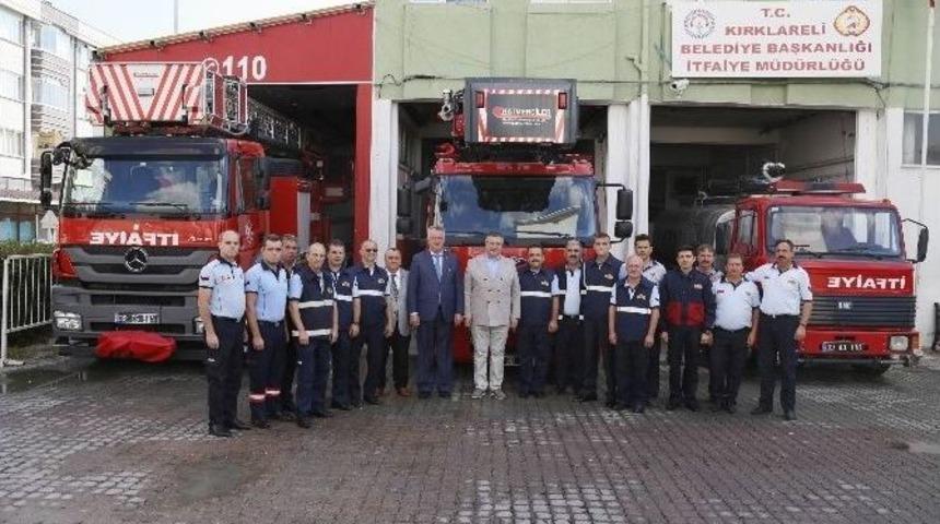 Kesimoğlu İtfaiyeciler Haftası&rsquo;nı Kutladı