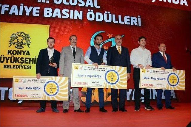 Ulusal İtfaiye Basın Ödülleri Sahiplerini Buldu