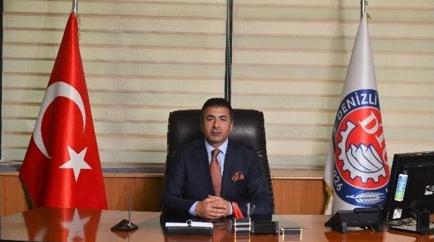 Denizli Ticaret Odası&rsquo;nda Y&ouml;netim Kurulu Başkanı Erdoğan