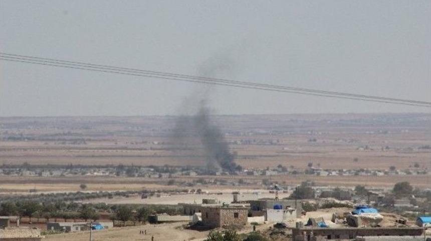 Işid Mevzilerindeki Ara&ccedil;lar Tam İsabetle Vuruldu